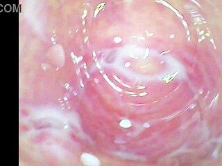 ride the glass dildo in my tight juicy pussy