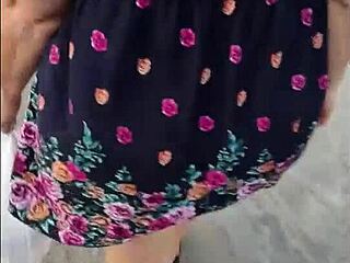 venezolana street slut roleplays boss whore in homemade lingerie lick fest