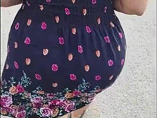 venezolana street slut roleplays boss whore in homemade lingerie lick fest