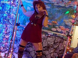 hey check out this hotwife steffi doing her sexy pussy dance promo from july twenty three with big lips and toys in lingerie