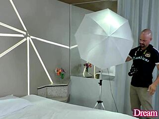 Curvy Tgirl Julia Alves Lures Photographer for Ass Fuck