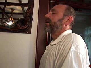 Granny Smashes Young Cock Bent Over Doggystyle Hardcore Tape