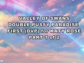 Katy Rose First Double Vaginal Pussy Paradise Swans