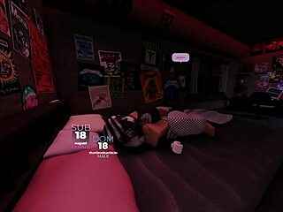 Big Cock Monster Fills Tight Pussy After Parents Leave