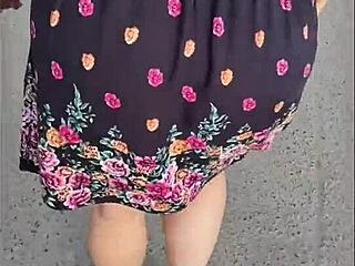 venezolana street slut roleplays boss whore in homemade lingerie lick fest