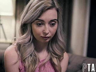 Lexi Lore gets special intense fingering lick hug daddy style 💦😈