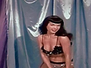 betty page tribute orbits vintage retro sexy odyssey