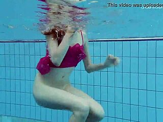 Anna Netrebko Feels The Thrill Of Softcore Swimming In Bikini As Petite Russian Babe Teases Underwater In Pool