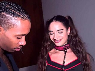 French Student Candie Luciani's Ass Destroyed by BBC!