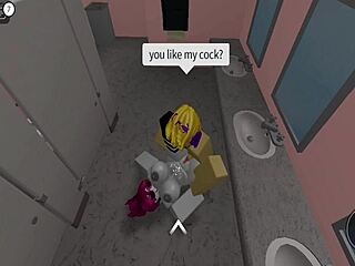 SENDO FODIDA PELO GRINGO COM BIG COCK NO ROBLOX INTENSE