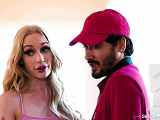 Multitasking slut sucks cock while tutoring eager students