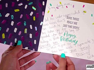 milf's birthday dildo lesbian surprise 🎉🍆💦