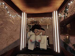 Roblox slut and friend creampie threesome pounding