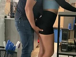 contractor bends me over pounding my latina ass deep and raw