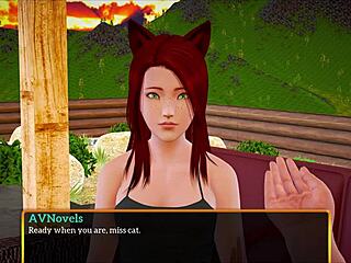 brunette teen with big ass plays erotic homemade game with amateurs