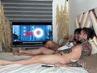 my girlfriend's best friend sucks my cock 😈