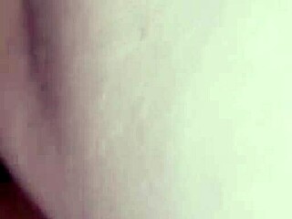 closeup pretty wet pussy devours his massive bbc whole 👅💦