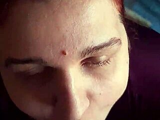 curvy bbw lover sucks monster cock gets facial cumshot