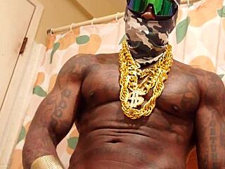 worshipping that massive black hairy cock endlessly