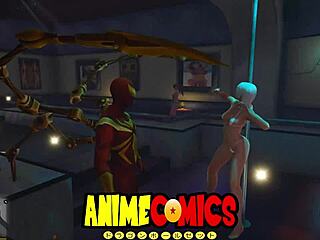 spider-man meets comic prostitute