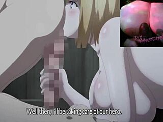 summoned to fuck three hotties in isekai harem adventure with bbc on huge tits!