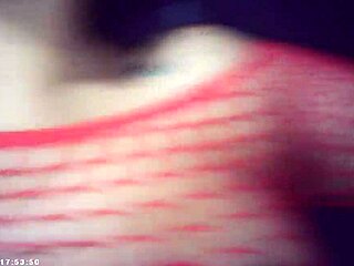 Behind the scenes, glasses-wearing half-Asian big-boob babe powerfucked loud in hardcore pussy pounding