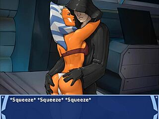 orange trainer tits ass groping dance fun 😏🍑💃