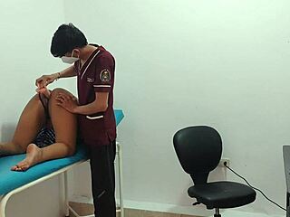 im so horny as student in office