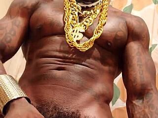 worshipping that massive black hairy cock endlessly