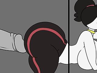 MILF Intense Anal Training Big Cock Workout