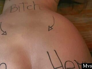 training this huge ass latina slave for black cock domination and spanking