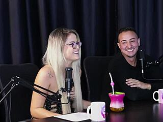 Marina Karam the psychologist on bora cast with bruna carlos full sheer red lingerie!