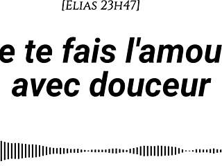 listen to us making sensual love with slow cunnilingus