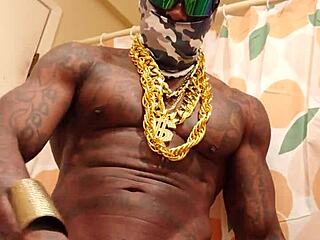 worshipping that massive black hairy cock endlessly