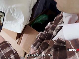 Blackmail Russian MILF for Cash Fuck