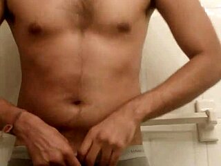 sexy amateur shows off her huge throbbing penis