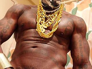 worshipping that massive black hairy cock endlessly