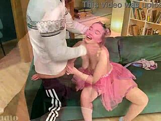 Eva's Wet Ass Takes Huge Cock to Explosive Anal Orgasm!