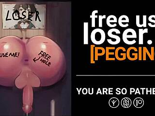 F4M BDSM Bound Loser Takes Free Use Ass to Mouth