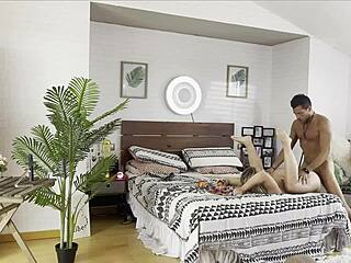 behind the scenes with 19yo french newbie shooting real porn