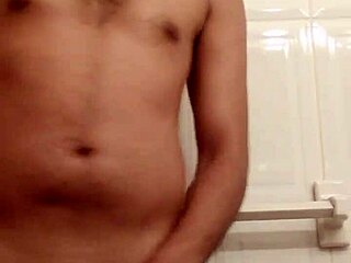 sexy amateur shows off her huge throbbing penis