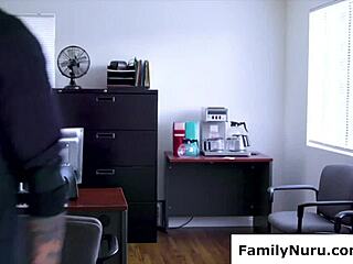 naughty teen gives first oiled cock massage sucking wet