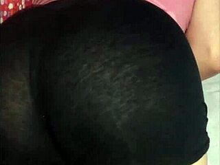 Sleepover turns steamy with latina milf in tiny black shorts