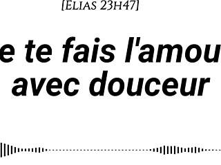 listen to us making sensual love with slow cunnilingus