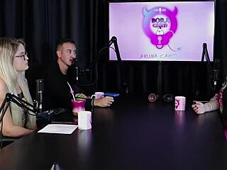 Marina Karam the psychologist on bora cast with bruna carlos full sheer red lingerie!