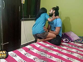 Skinny desi gf pounded hard by hunk 😈🍆💦