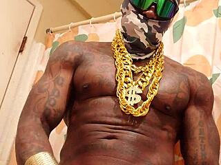 worshipping that massive black hairy cock endlessly