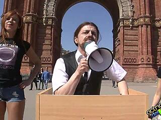 bianca resa's wild spanish outdoor emo sex pounding