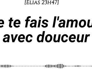 listen to us making sensual love with slow cunnilingus