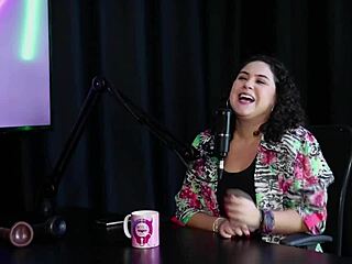 Marina Karam the psychologist on bora cast with bruna carlos full sheer red lingerie!